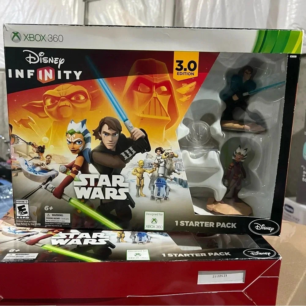 Disney Video Games & Consoles | Xbox 360 Disney Infinity Star Wars Video Game Starter Pack 3.0 Edition New | Color: Green/Red | Size: Os