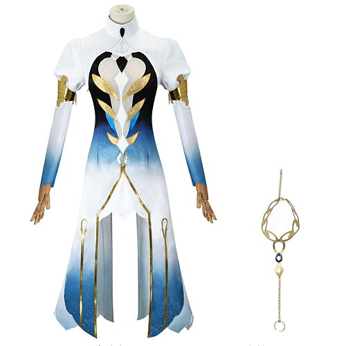 Elementar-Saga Schwerpunkte Anime Cosplay Kostüm Outfits Cosplay-Anzüge Videospielkostüme Halloween Karneval Party Comic-Konzert Kostüm Für Damen Erwachsene Image