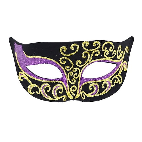 Karneval 2026 Karnevalskostüm Karneval Venezianische Maske Cosplay Erwachsene Unisex Karneval Karneval Einfaches Karnevalskostüm Verkleiden Image