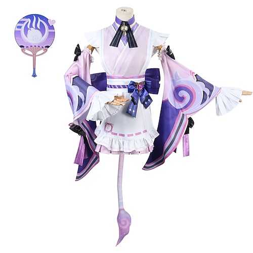 Elementar-Saga Mizuki Yumemi Anime Cosplay Kostüm Outfits Cosplay-Anzüge Videospielkostüme Halloween Karneval Party Comic-Konzert Kostüm Für Damen Erwachsene Image