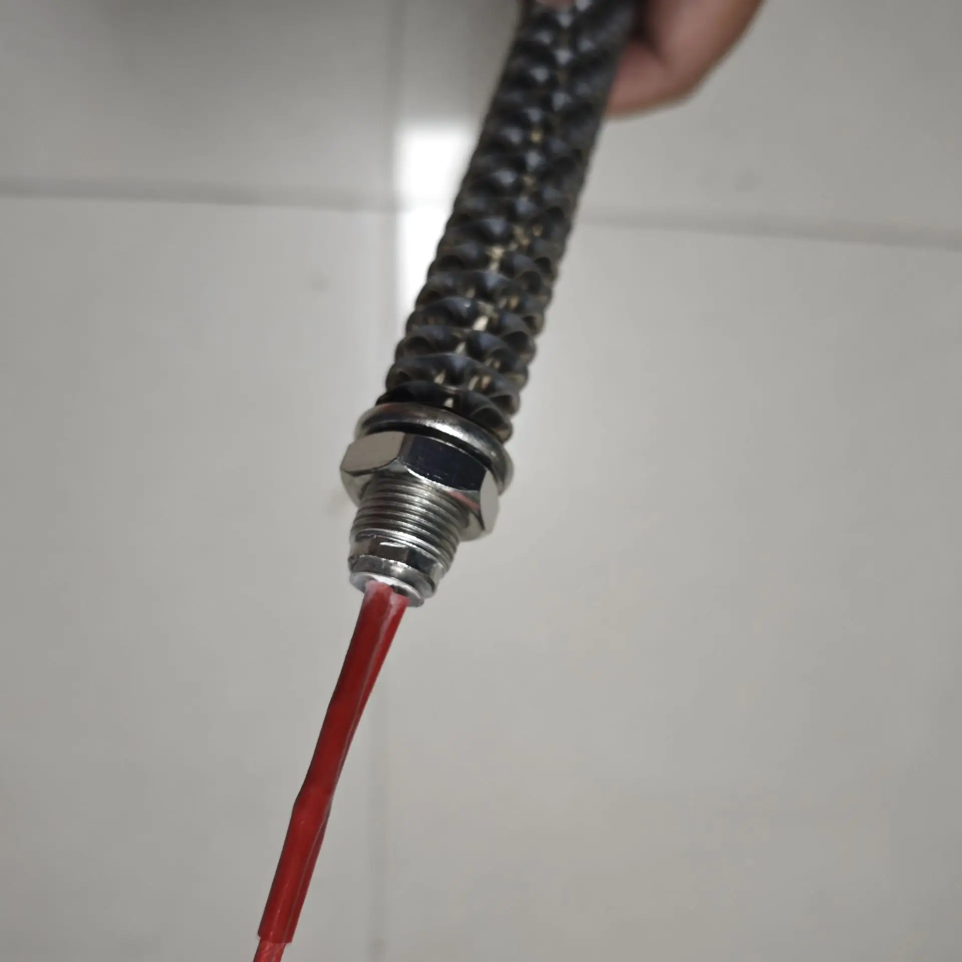 220 V 100 W Flossenheizung SS304 elektrisches Luftheizelement Mini 30 mm Rippen-Heizpatrone Image