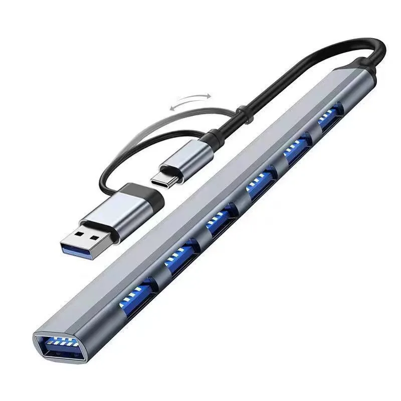  Hub USB C Tipo c Hub USB 3.0 Estensore USB Splitter USB da USB C a HDMI RJ45 Docking station USB 3.0 per MacBook Notebook Laptop
