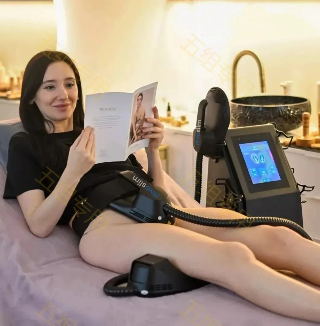 15 Tesla MYOSILM Maschine 6500 W Muskelstimulator Körper Abnehmen MYOSILM Technologie Bildhauerei Salon RF NOVA Bauchmuskel Image
