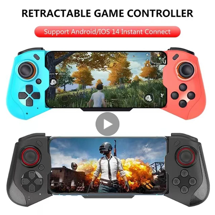 Mobile Controller Pubg For iPhone Android Cell Phone Gamepad Control Bluetooth Joystick Trigger Game Pad Cellphone Smartphone
