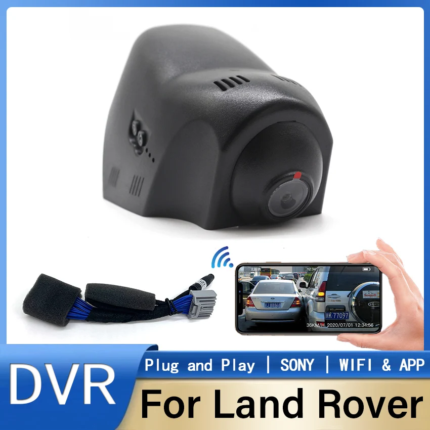 Dashcam Für Land Rover Discovery 5 Discovery Sport 2017-2021 Auto DVR Kamera Recorder, Plug und Play Dash Cam 4K für Auto Image