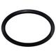 Bass Drum O's 6" Black Oval HOBL6