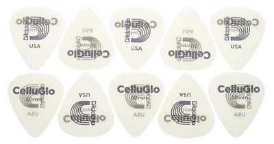 Daddario 1CCG2-10 Cellu-Glo Picks Light