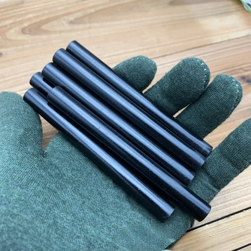 2PCS 8*80mm Perforierte Camping Feuerstein Outdoor Survival Magnesium Stange Outdoor Survival Werkzeuge Notfall Liefert Outdoor Zünder Image