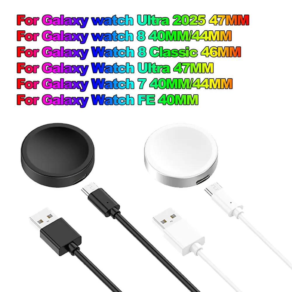 USB Typc-C Charger For Samsung Galaxy Watch Galaxy watch 8 Classic Charger for Galaxy Ultra 2 Watch 7 FE 6 5 pro 4 Watch Cable