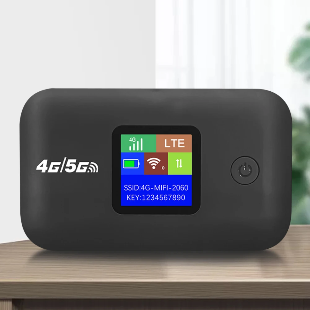 Routeur WIFI Mobile 4G 150Mbps 4G LTE routeur sans fil 3000mA Modem MiFi de poche Portable Hotspot Wifi Mobile avec emplacement pour carte Sim
