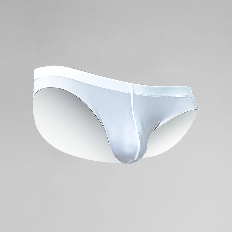 Herrenunterwäsche, Herren Sommer Sexy Eisseide Niedriggeschnittene Slips, Jungen Sexy Ultra-Dünne Atmungsaktive Shorts Image