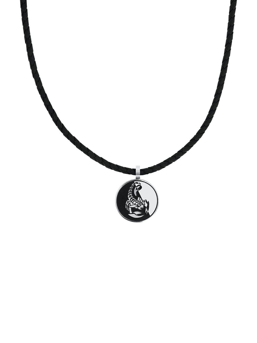 amor Kette mit Anhänger Damen schwarz, 50 Image