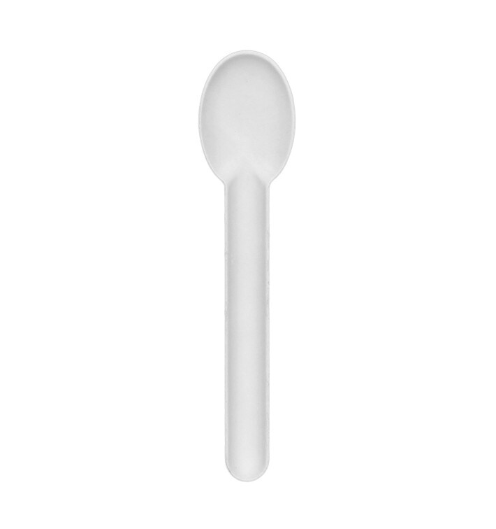 MONOUSO - Löffel aus Zuckerrohr Weiß 16cm (1.000 Stück) Image