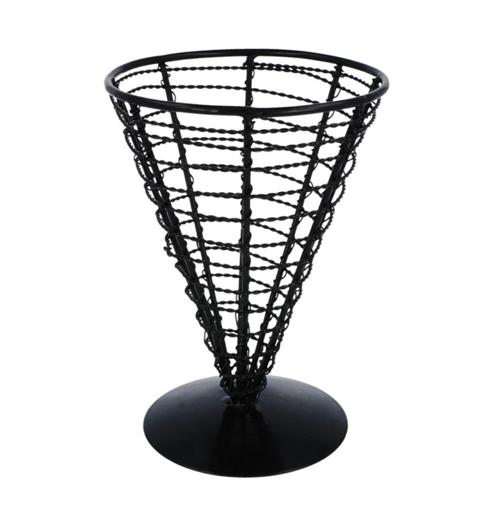 MONOUSO - Halter für 1 Pommestüte Korb Ø128x180mm (1 Stück) Image