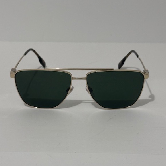 Burberry Accessories | Burberry B 3141 1109/71 Sunglasses New Authentic | Color: Gold/Green | Size: 61-15-145