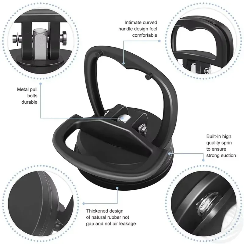 IPM für Karosserie-Reparatur-Abzieher, einfach zu bedienender 2-Zoll-Saugnapf, Auto-Dent-Glas-Saugnapf, geeignet für kleine Dent-Auto-Reparaturwerkzeuge Image