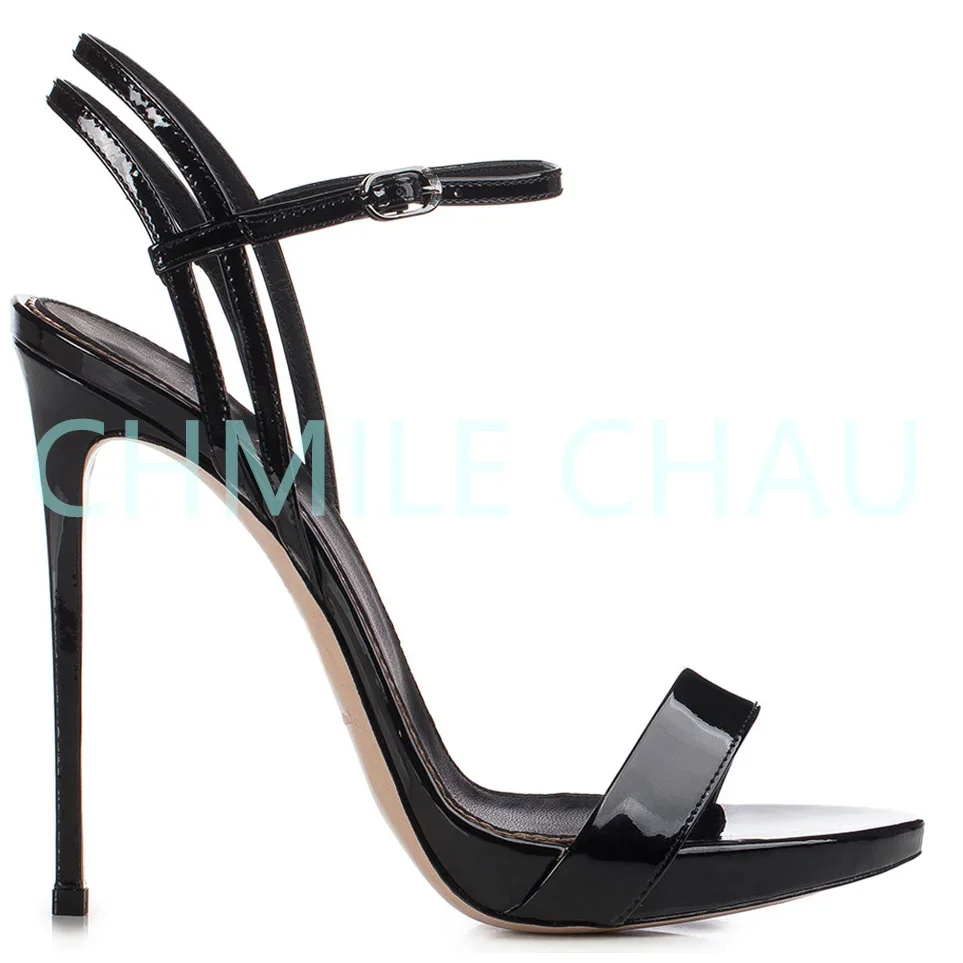 【Misurati la lunghezza dei piedi prima di ordinare】Eleganti sandali da donna di lusso firmati con tacco alto per banchetti e balli Sandálias Femininas 23-CHC-30