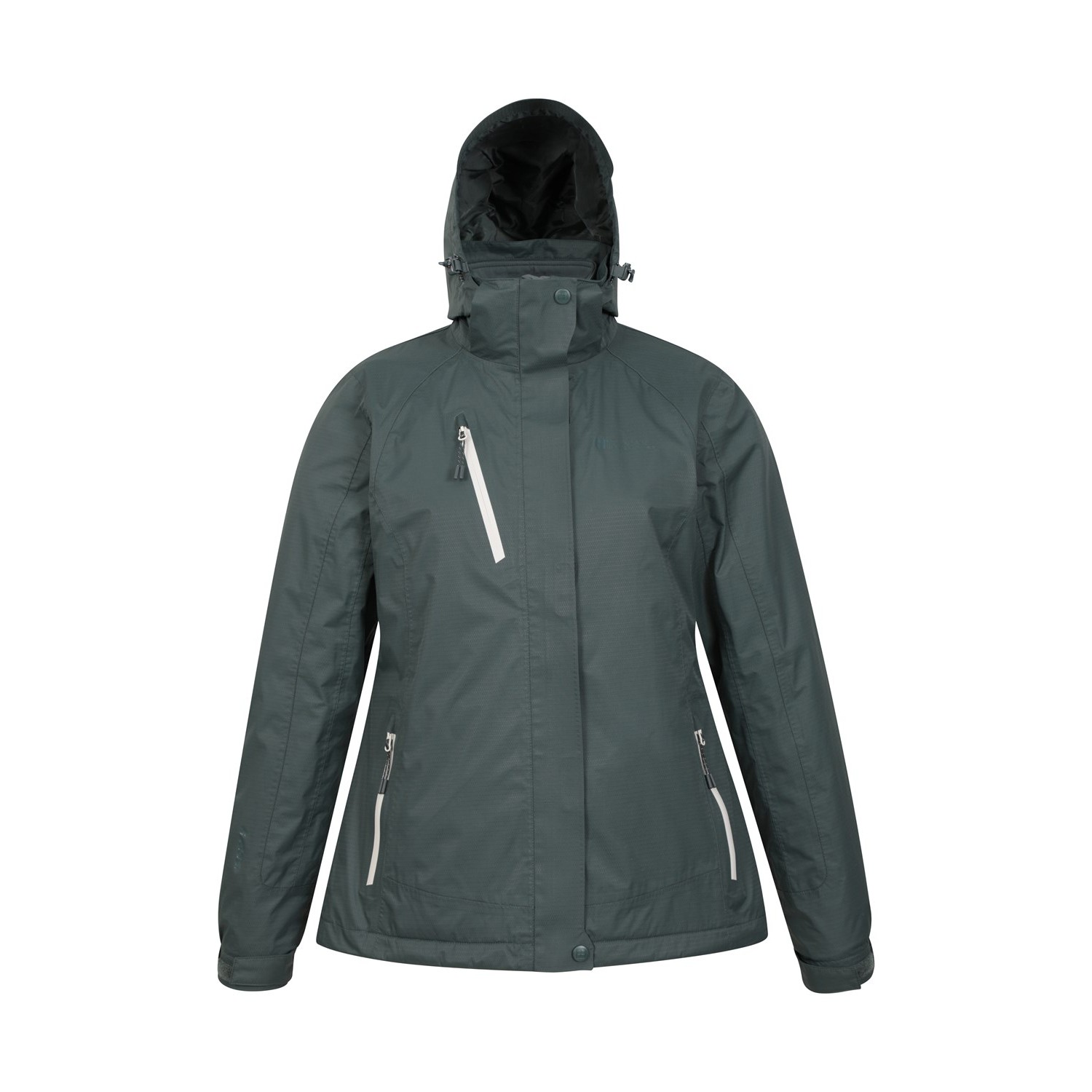 Mountain Warehouse Damen/Damen Bracken Extreme 3 in 1 Wasserdichte Jacke (Grün)
