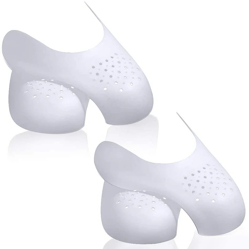 Falten-Schutz für Schuhe, Anti-Falten-Biegung, Riss, Zehenkappe, Unterstützung für Schuhspanner, leicht, hält Schild, Turnschuhe, 1 Paar Image