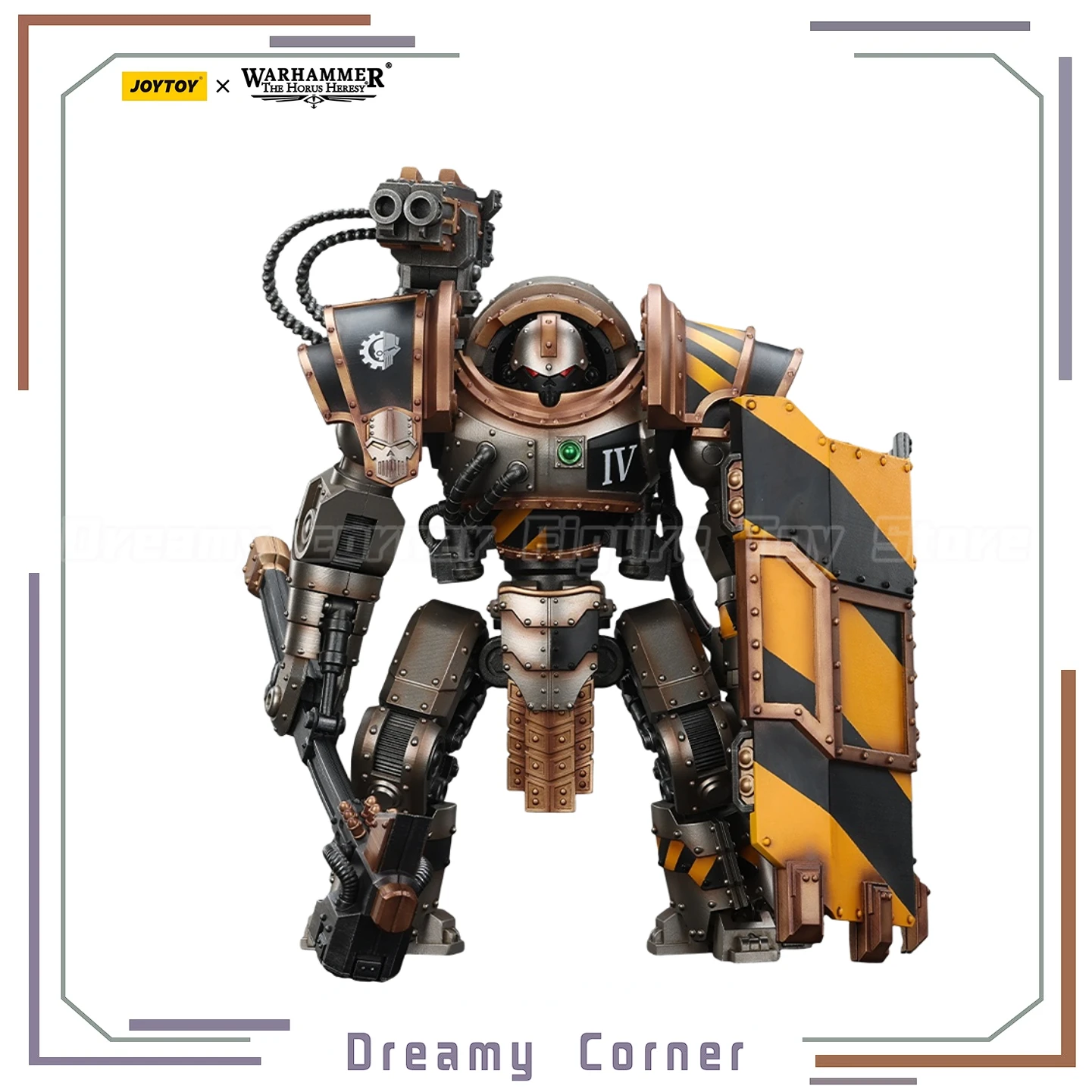 【Vorverkauf】JOYTOY Warhammer 40K Iron Warriors Iron Circle Domitar-Ferrum Class Battle-automata 1/18 Actionfigur Spielzeugmodell