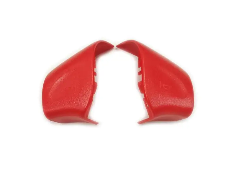 Rot/Grün/Blau/Gelb/Carbon Faser/Schwarz Farbe Lenkrad Horn Ersatz Kappe Abdeckung für VW Golf Jetta Vento MK3/Polo 6N Image