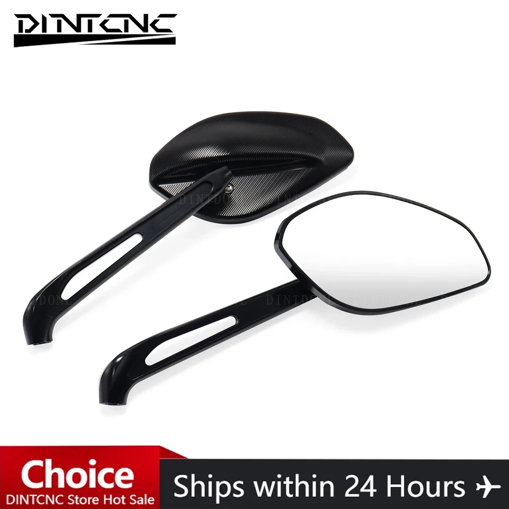 Für DUCATI MONSTER + 659 695 696 796 821 950 937 1100 1200 S R Motorrad Rückspiegel Links Rechts glas Linsen Zubehör Image