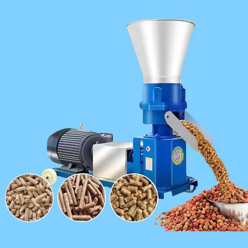 Fabrik Direktverkauf Holz Granulator Maschine Biomasse Abfall Sägemehl Pellet Mühle Holz Pellet Maschine Mühle Linie Image