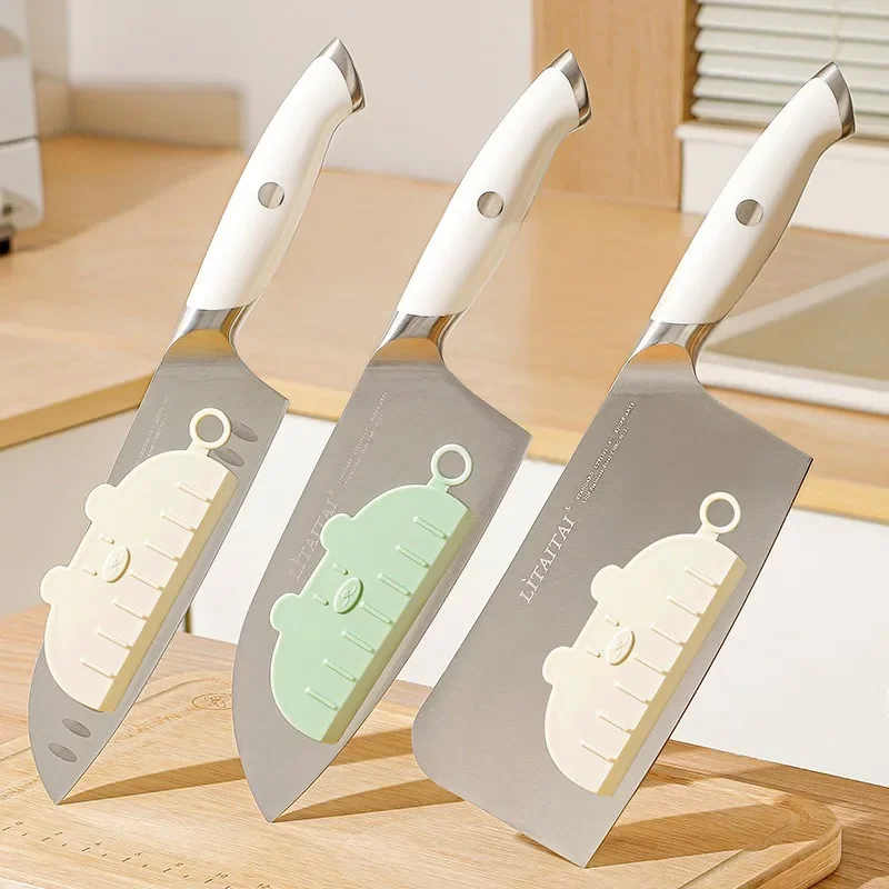 Antihaftbeschichtetes Gemüseschneidewerkzeug für die Haushaltsküche, antihaftbeschichtete Kartoffelscheiben-Schneidmesser, magnetische Absaugung, Küche, kreativ Image