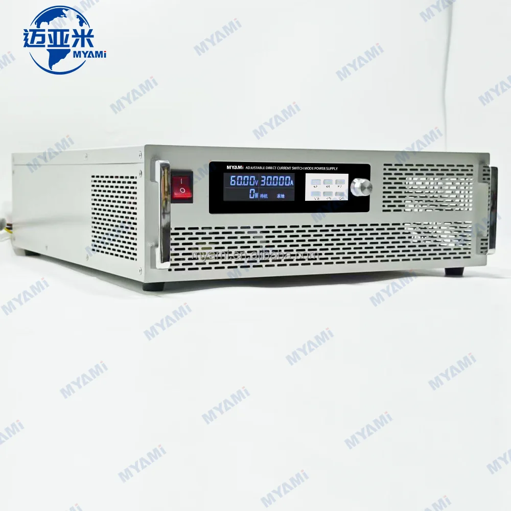 Myami 80 kW 60 kW 40 kW 20 kW 16 kW 12 kW 10 kW 8 kW Hochleistungs-200 V 400 A Hochstabiles, digital einstellbares Labor-Gleichstromnetzteil Image