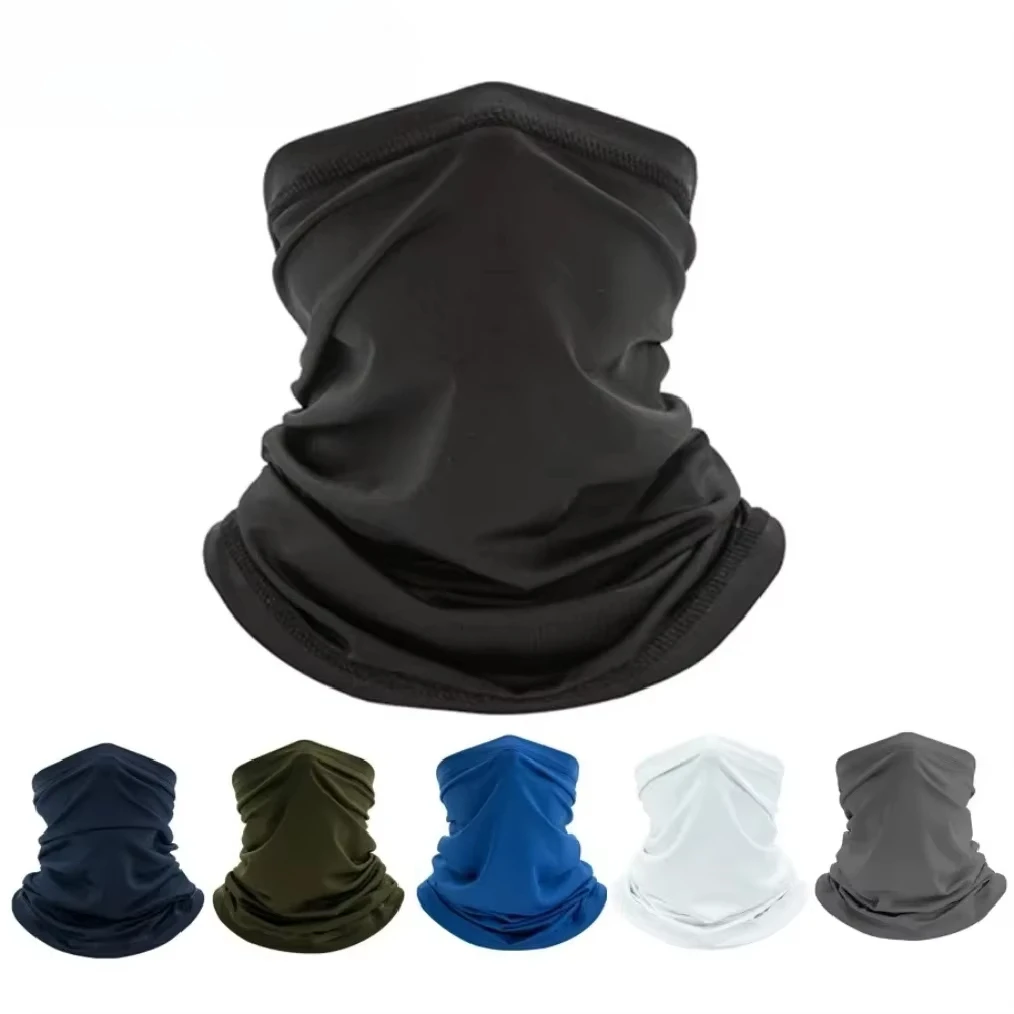 Outdoor Bandana Mann Nahtlose Sturmhaube Buffs Halswärmer Radfahren Motorrad Schal Winddicht Sonnenschutz Angeln Gesichtsmaske Image