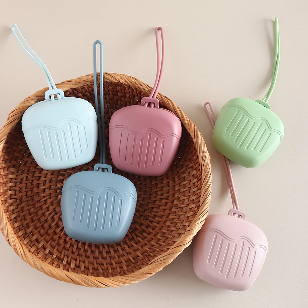 2025 neue dicke Eisform Baby Schnulleretui Halter Silikon Nippelabdeckung für Kleinkinder Image