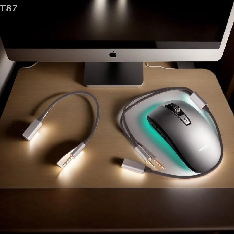 Essential Telefon- und Tablet-Gadget: 3,5-mm-Stecker auf USB-C-Audio-Port-Kabel-Konvertierungsadapter Image