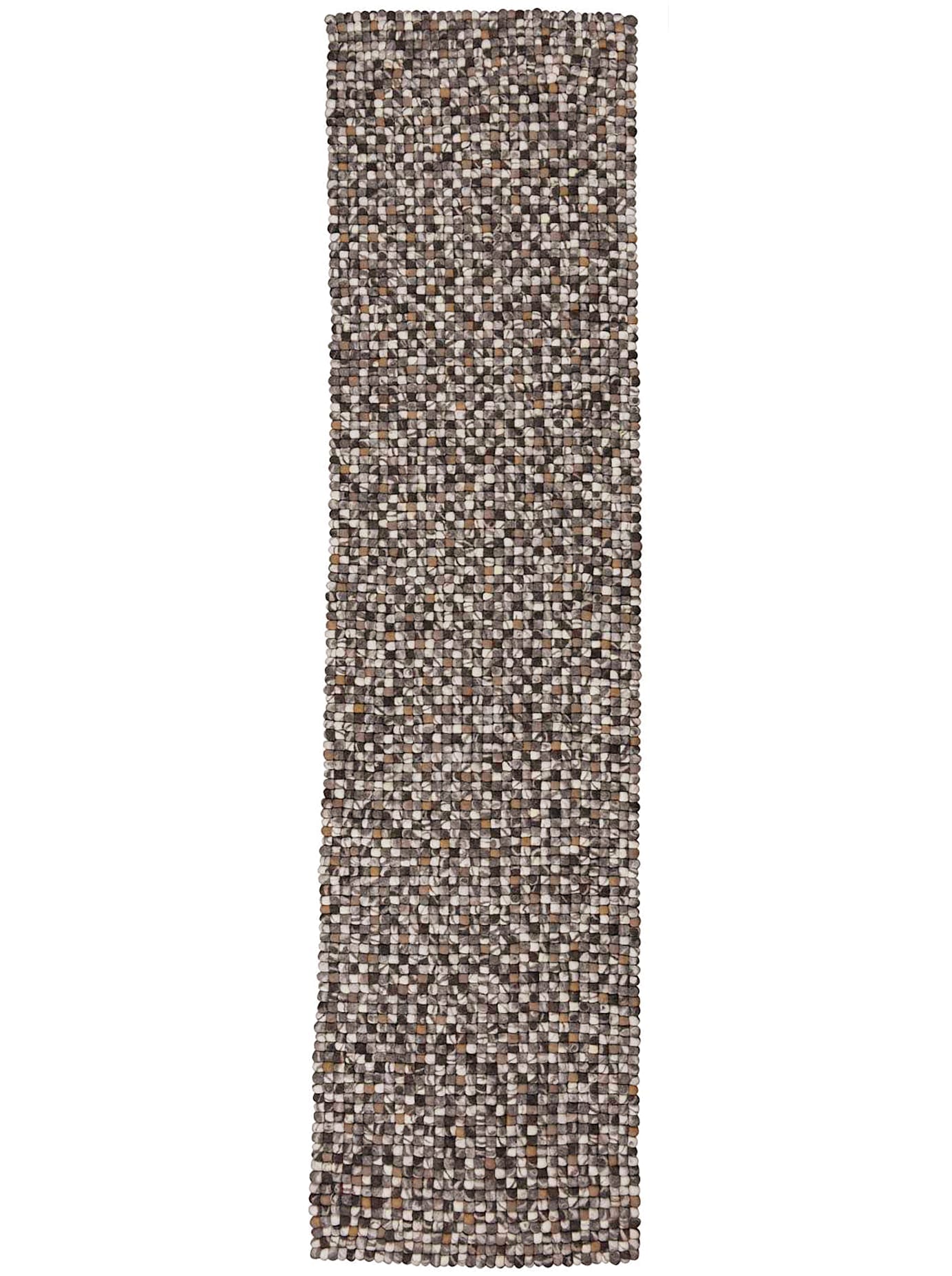 Teppich HEINE HOME Gr. 5, grau, ecru, meliert, B:120cm H:22mm L:120cm, Schurwolle, Wolle, Teppiche, Teppich