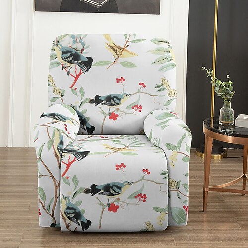 Chaiselongue-Überzug aus geometrisch bedrucktem Stretch-Polyester für Wohnzimmer, Schlafzimmer und Homeoffice Image