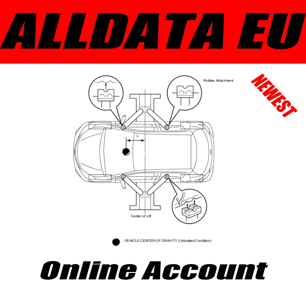 2026 Alldata EU Vollversion Online Login Account Europäische Version Autodiagnosesoftware Werkstatt Reparatur Essential Tool Image