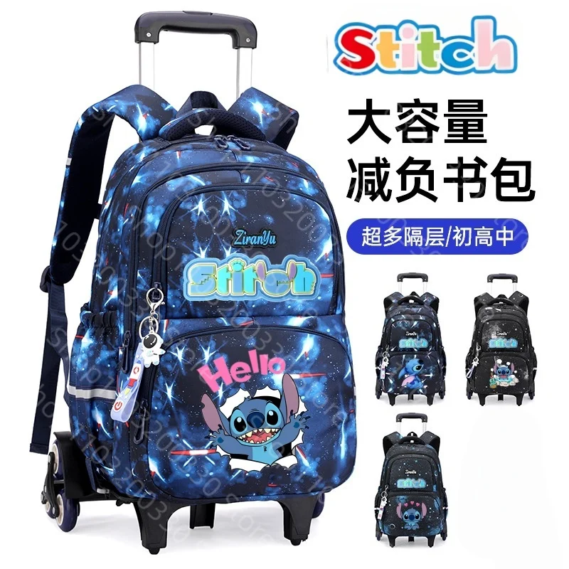 Sac d'école point enfants sac à dos roulant pour garçon sac à dos à roulettes sac d'école avec roues chariot Bookbag bagage à main