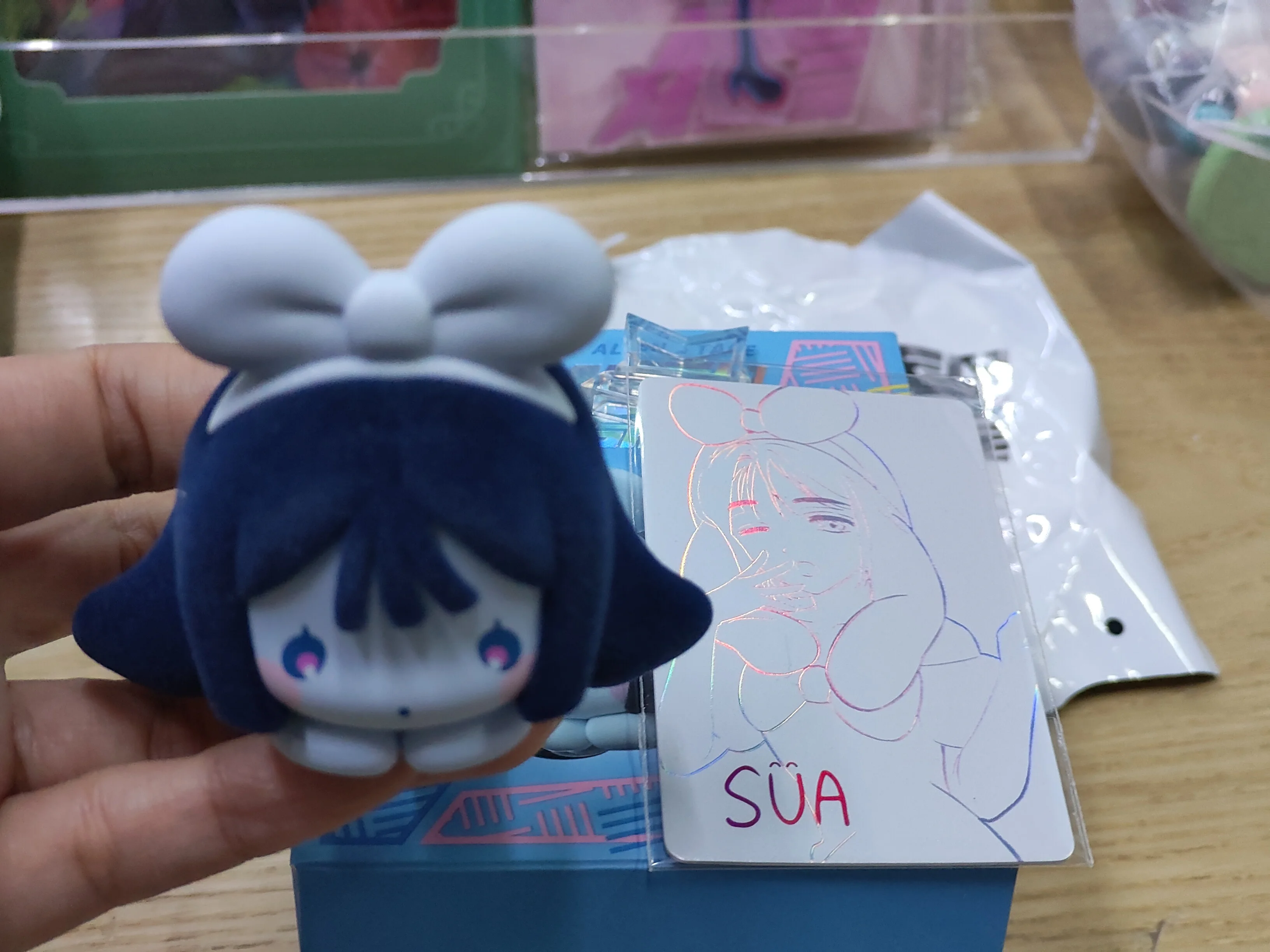 【niedriger Preis】 Neue echte Alien Stage Rabbit Series Blind Mystery Box Figur Desktop Ornamente Sua Luka Anime Figur Puppe Spielzeug Geschenk Image