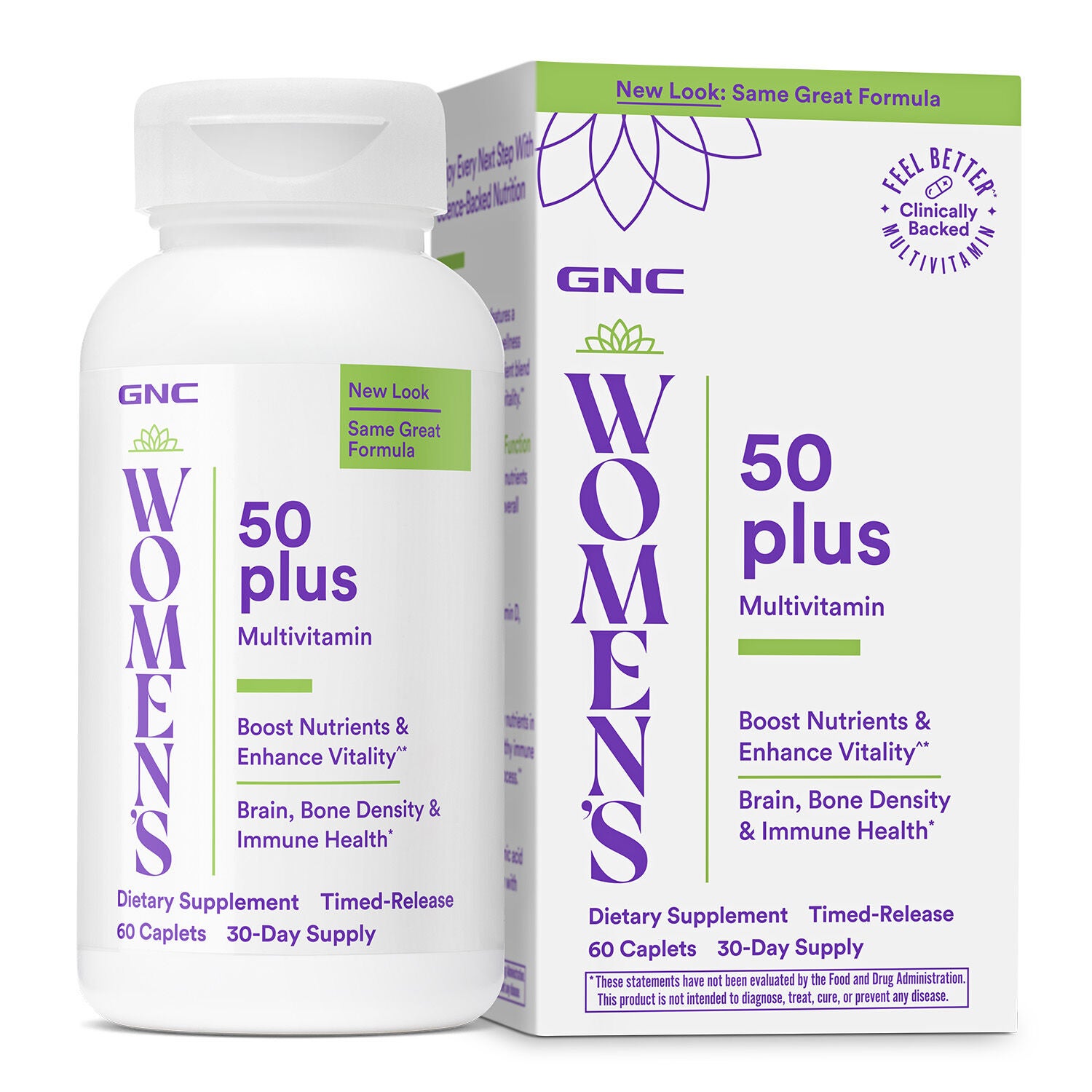 50+ Multivitamin - 60 Capsules (30 Servings)