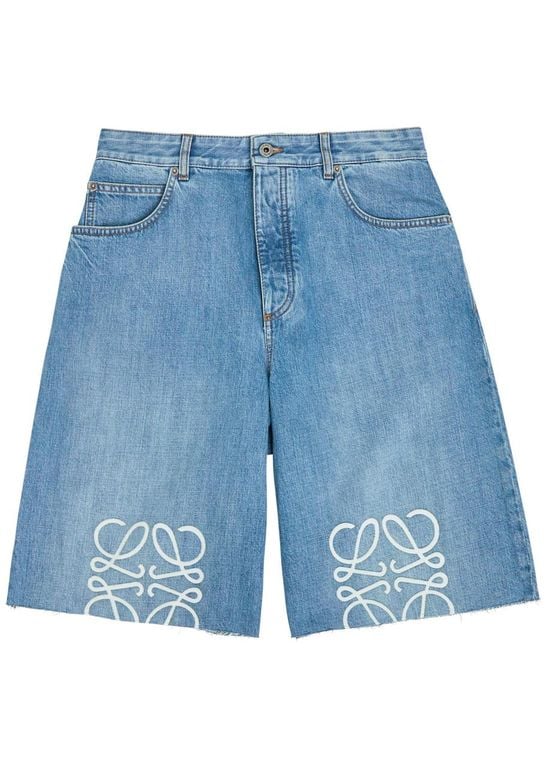 Anagram Shorts - Blue - Loewe Shorts
