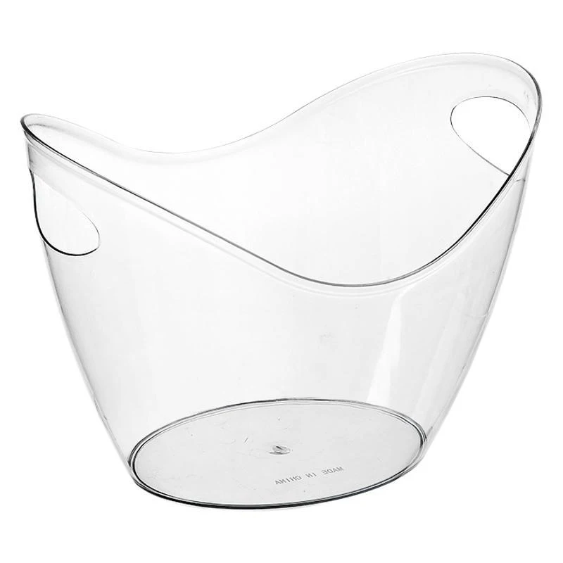 Mimosa Cocktail Bar pique-nique en plein air stockage de fruits se prélasser 4L/8L seau à glace en plastique pour boissons et fêtes parfait pour le vin Champagne