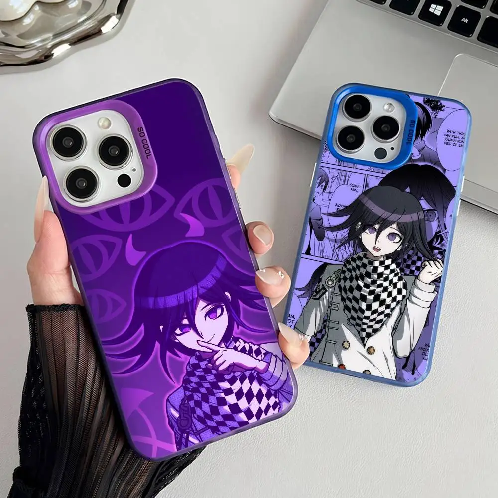 Danganronpa Kokichi Ouma Handyhülle Handyhülle mit Schutzbeschichtung, entworfen für iPhone 11, 12, 13, 14, 15, 16 Pro Max Plus Image