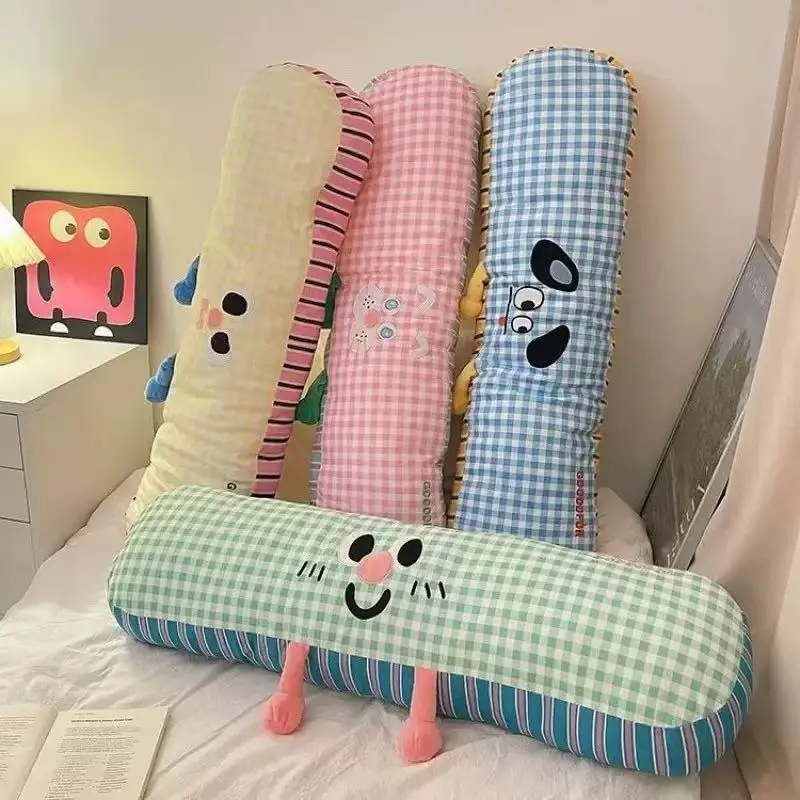 Langes Kissen für S im Schlafzimmer, Dormi Beinklasse-Kissen, seitlicher Schaumstoff, Baumwollbezug, PP-Baumwollfüllung, universelles Kissen Image