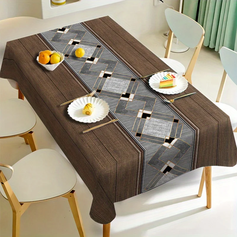 Minimalistische Luxus-Tischdecke von VIKAMA, ideal zum Dekorieren von Esszimmern, luxuriösen Nachmittagsteetischen und Heimtextilien