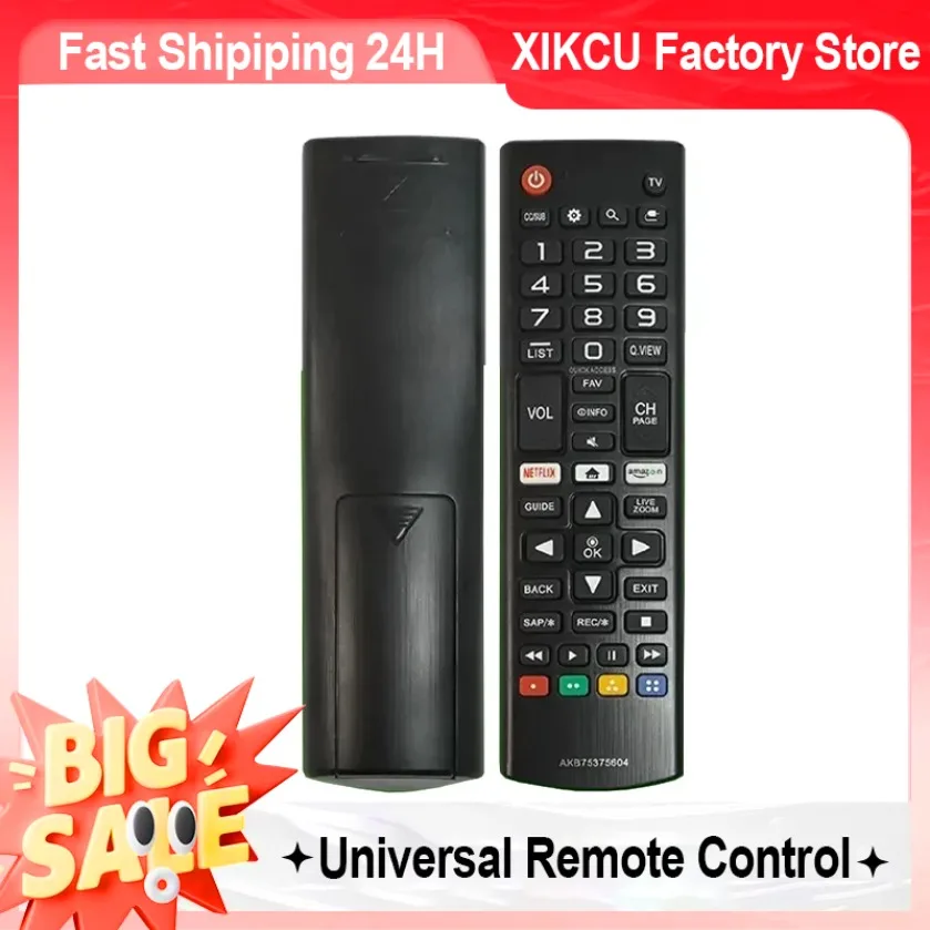 TV-Fernbedienung, universelle Fernbedienung, LCD für Smart TV, Projektor, IR-Fernbedienung, 433 MHz Fernbedienung, AKB75095308 Image