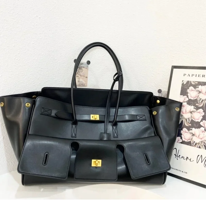 Tout nouveau sac fourre-tout de grande capacité sac à main de mode de luxe boucle Design sac à bandoulière mode pochette décontractée sac de voyage polyvalent