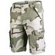 Mil-Tec Paratrooper Cargo Shorts Prewashed 3-Colour Desert Size S