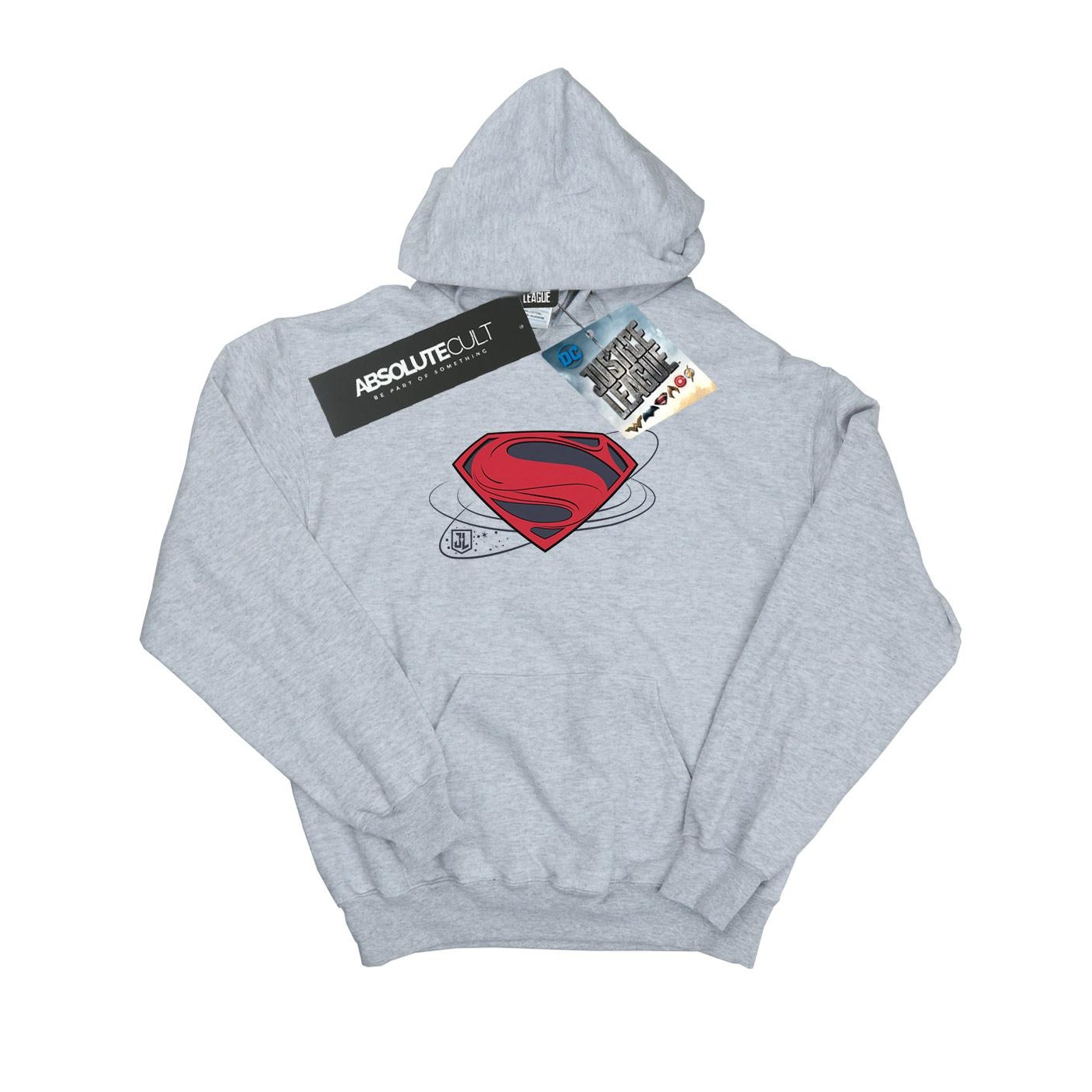 DC Comics - "Justice League" Kapuzenpullover für Herren (Grau) Image