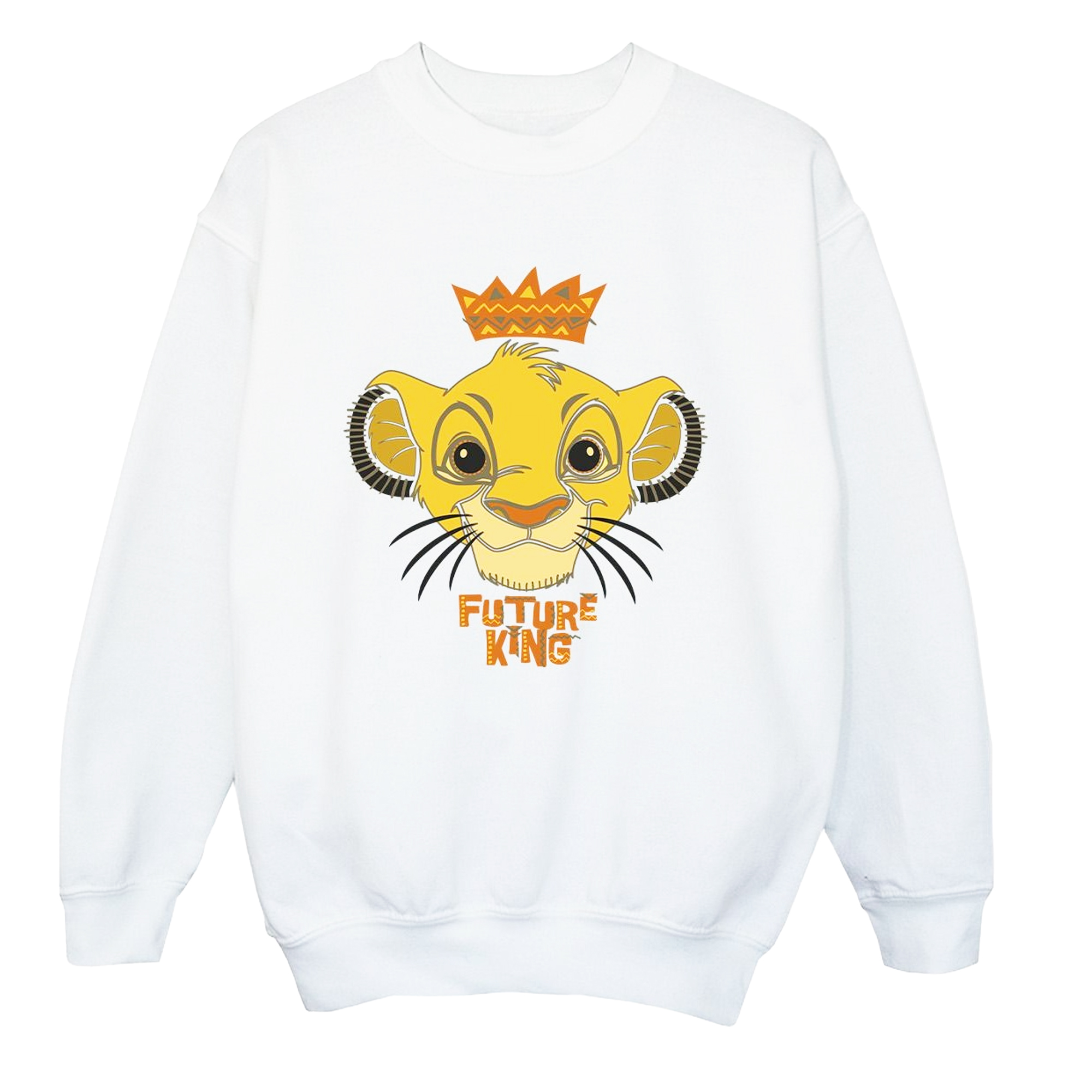 Disney - "The Lion King Future King" Sweatshirt für Jungen (Weiß) Image