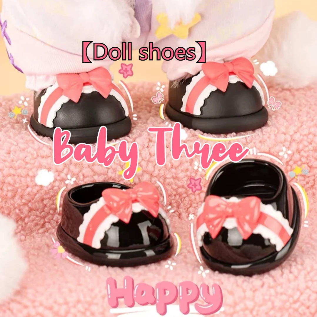【 Puppenschuhe 】 Baby Three 400 % Puppe Exklusive Puppenschuhe Serie Blind Box Diy Dekoratives Puppenzubehör Puppenschuhzubehör