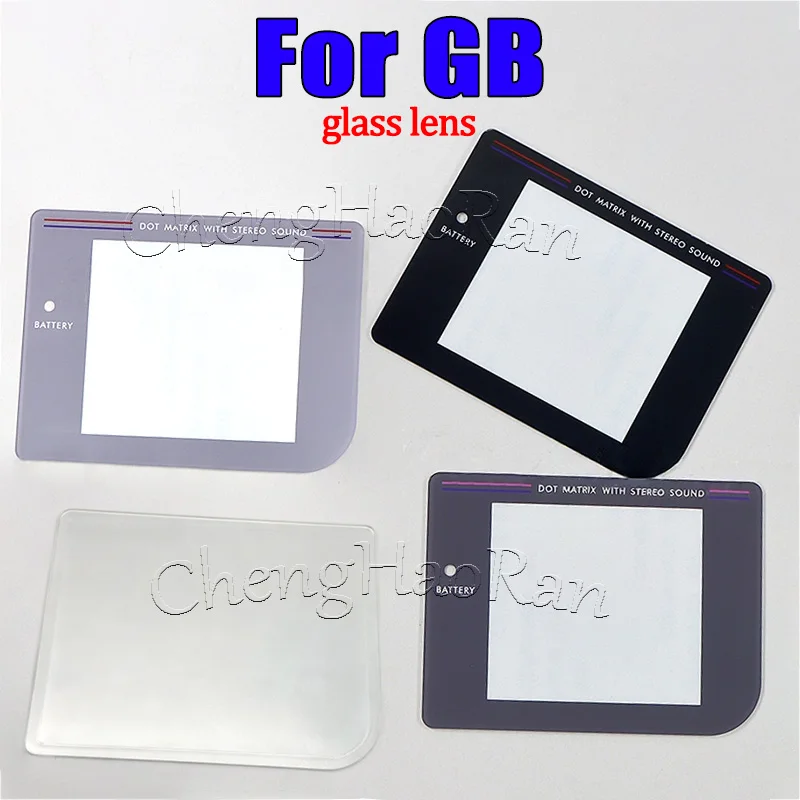 1PC Hohe Qualität Für Gameboy Klassische GB DMG Objektiv Schutz Glas Bildschirm Objektiv Für GB Glas Spiegel Schutz bildschirm Objektiv Image